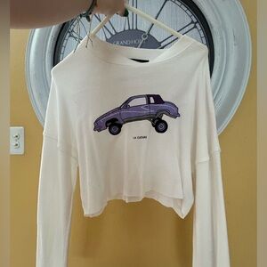 Forever 21 long sleeve crop top